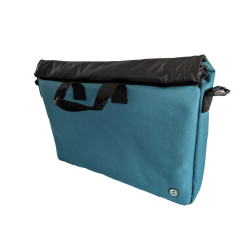 Turquoise laptop bag